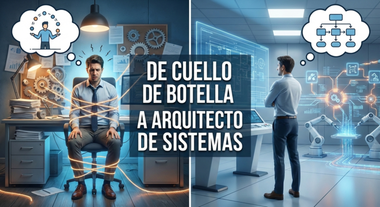 De cuello de botella a arquitecto de sistemas